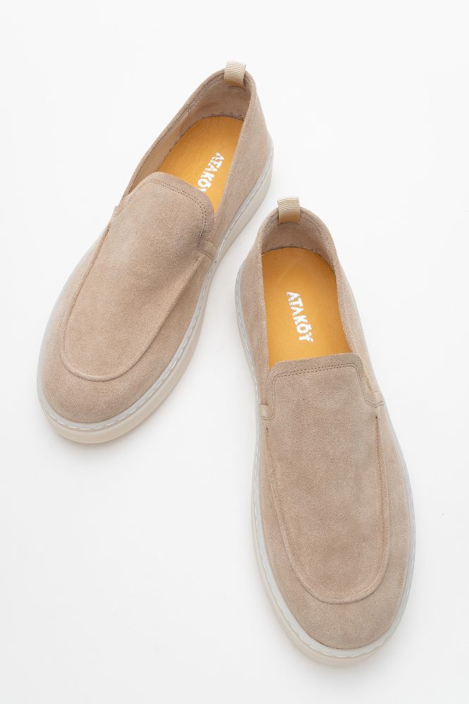 erkek-deri-loafer-ayakkabi-BEJ SUET-GLR2529566-0091462_0